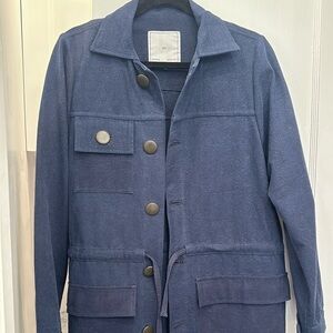 S1 by Simple Mexico City Blue Jacket Sz M